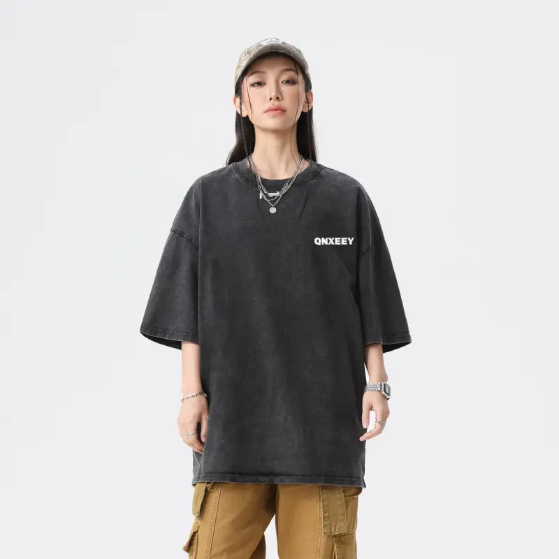 Qnxeey T Shirts Unisex-5