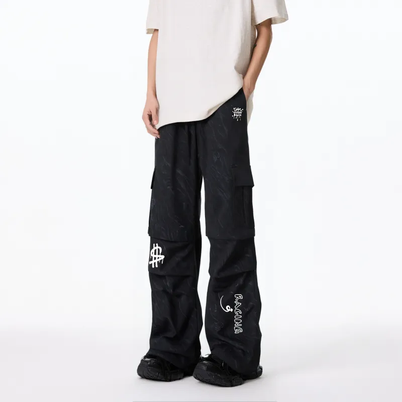 Qnxeey Cargo Pants Unisex-2