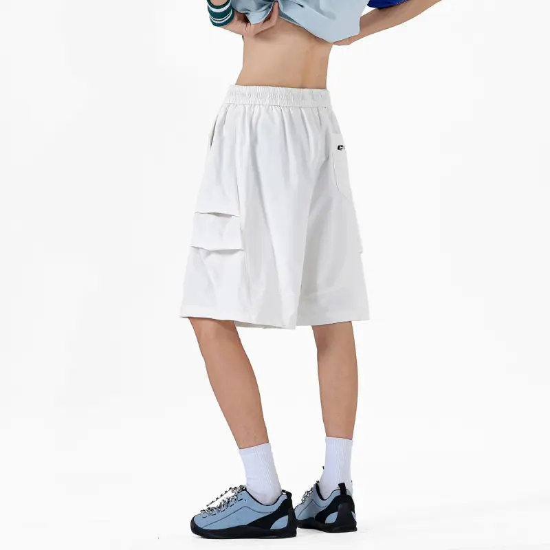 Qnxeey Casual Shorts Unisex-23