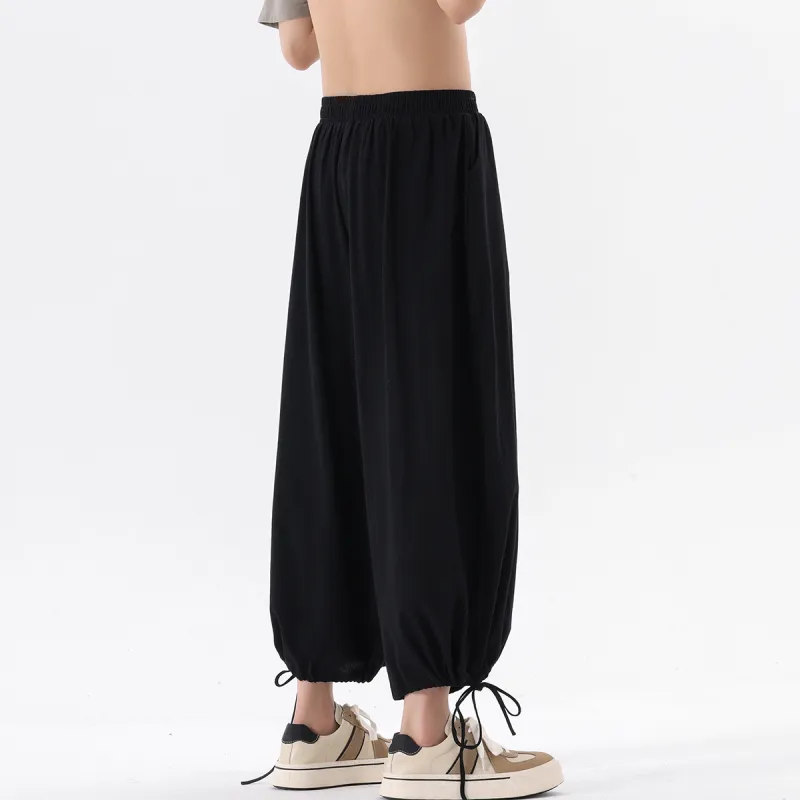 Qnxeey Casual Pants Unisex-3