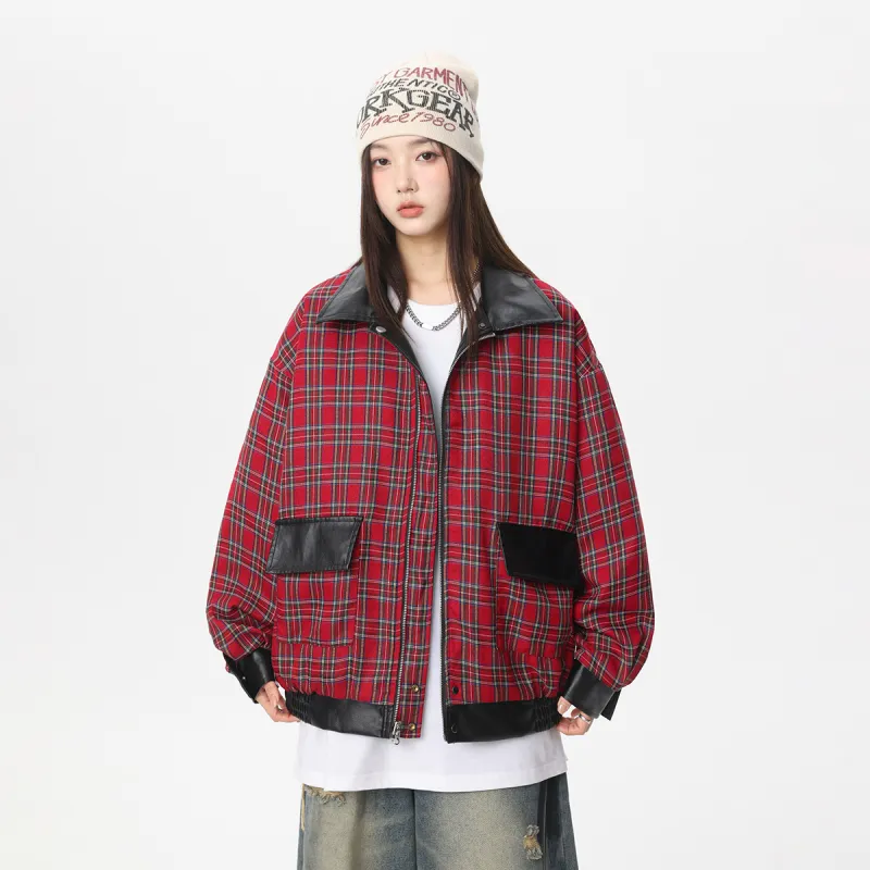 Qnxeey Jackets & Coats Unisex Black-5