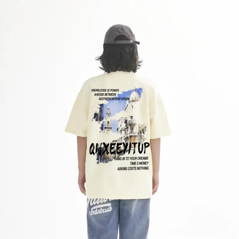 Qnxeey T Shirts Unisex-15