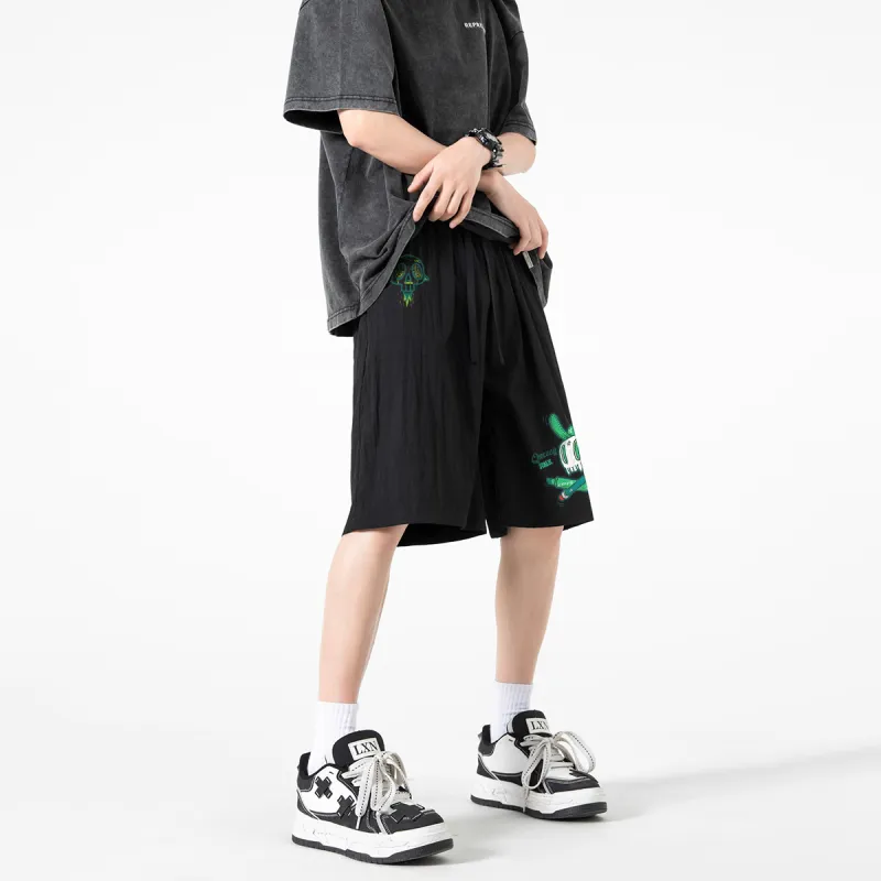 Qnxeey Casual Shorts Unisex-5
