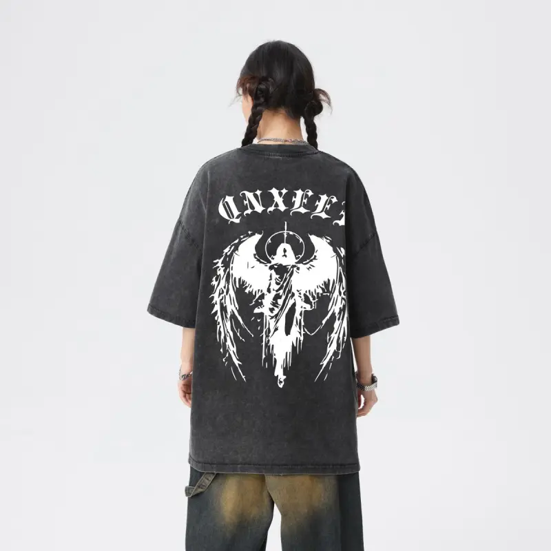 Qnxeey T Shirts Unisex-2