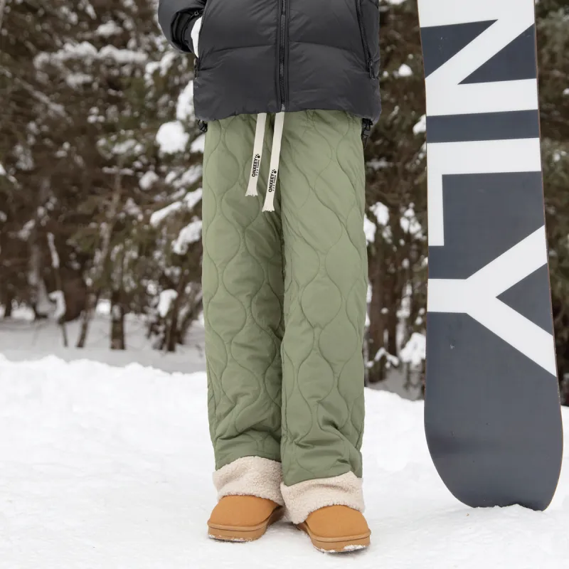 Qnxeey Down & Insulated Pants Unisex-23