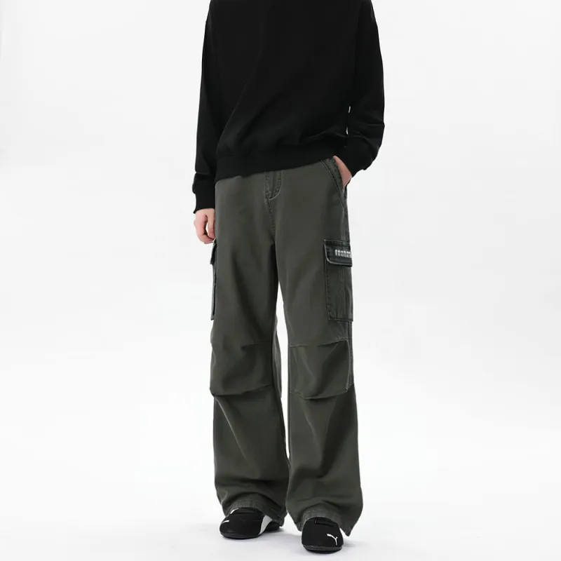 Qnxeey Cargo Pants Unisex-17