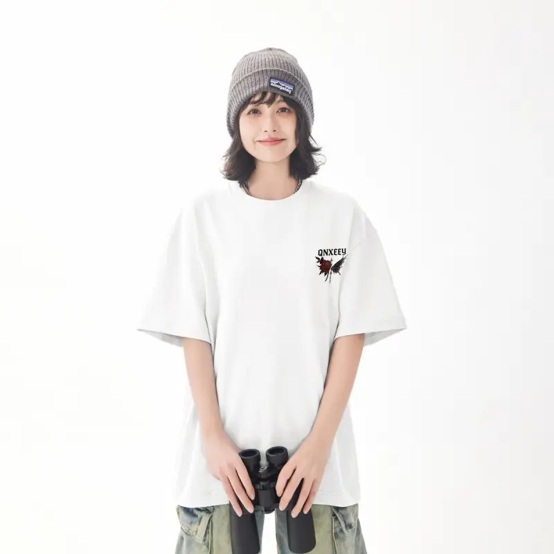 Qnxeey T Shirts Unisex-9