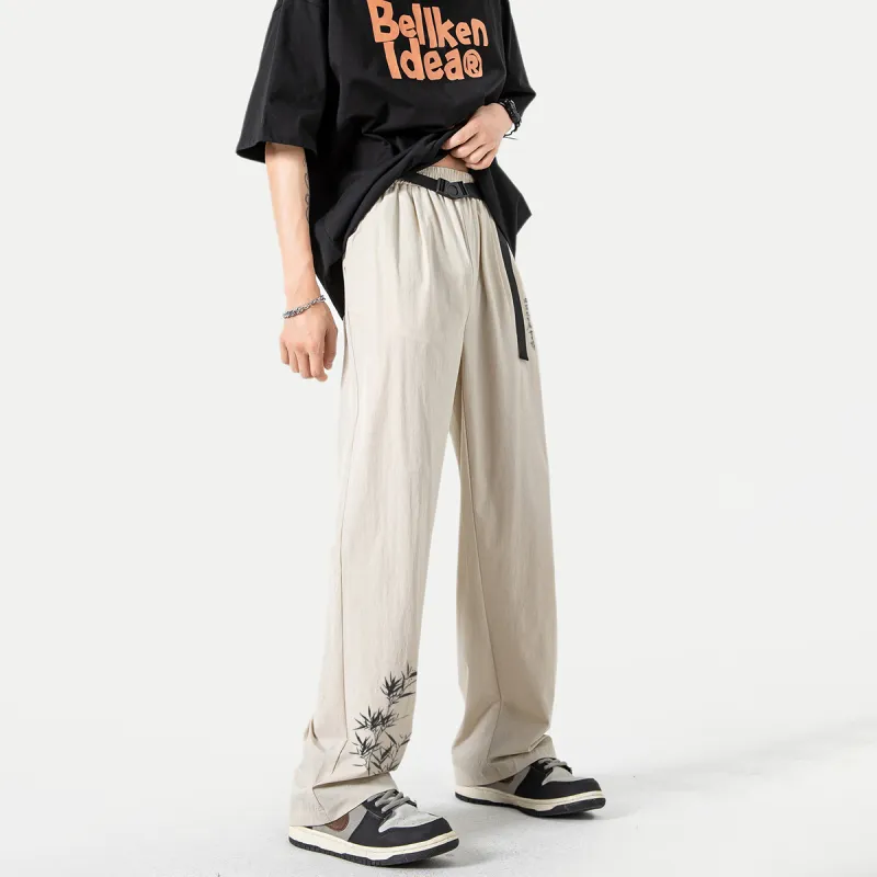 Qnxeey Suit Trousers Unisex-12