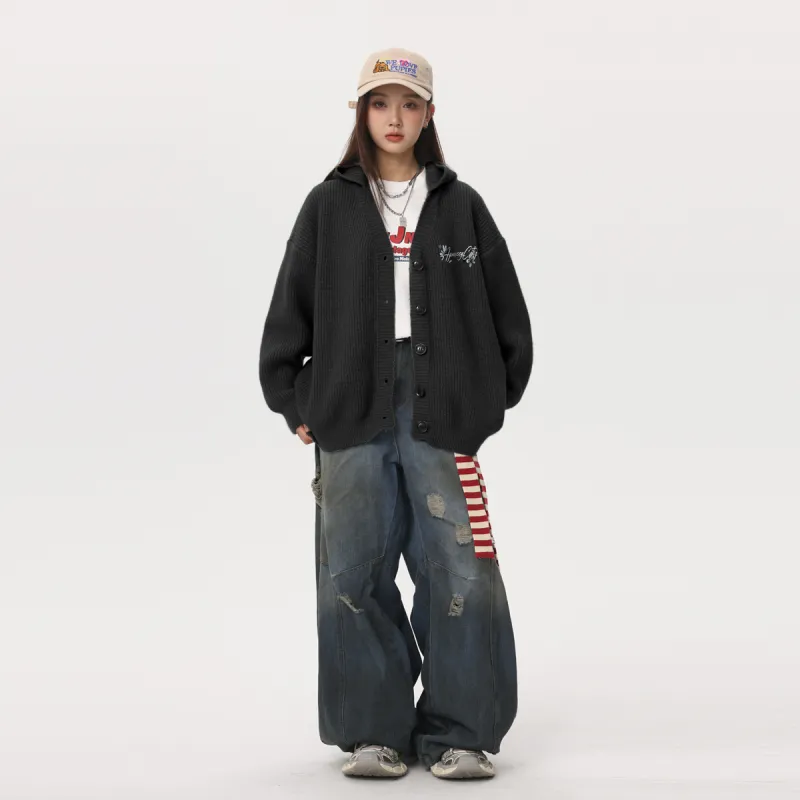 Qnxeey Knitwear Unisex-2