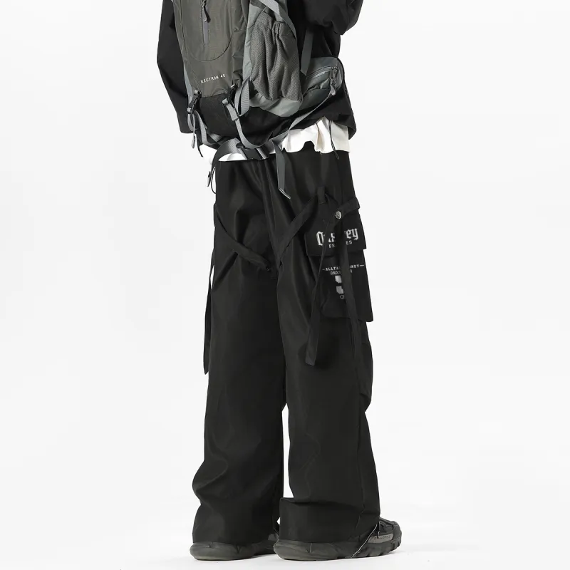 Qnxeey Cargo Pants Unisex-6