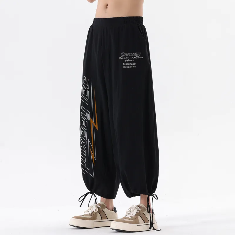 Qnxeey Casual Pants Unisex-2