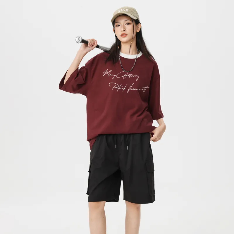 Qnxeey T Shirts Unisex-25