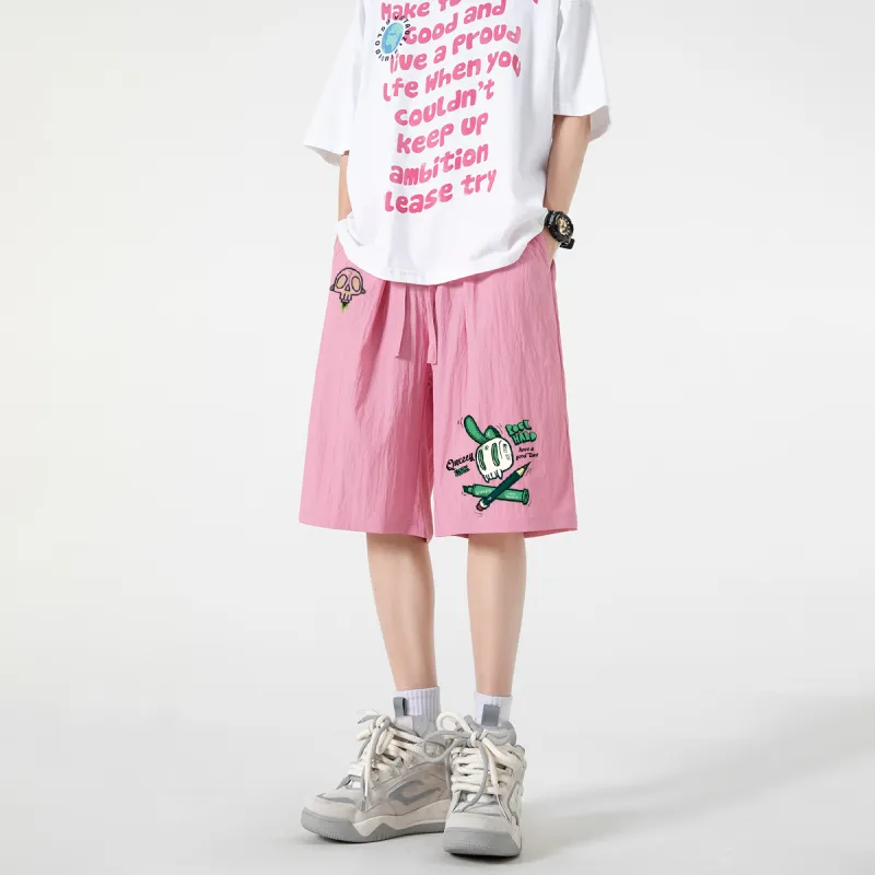 Qnxeey Casual Shorts Unisex-25