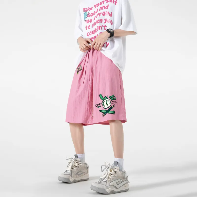 Qnxeey Casual Shorts Unisex-24