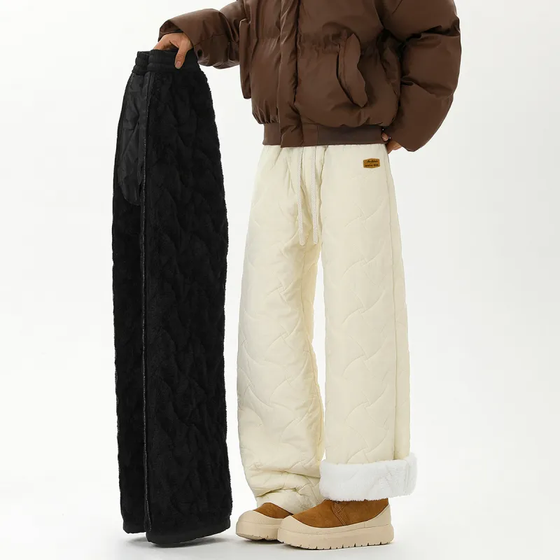 Qnxeey Casual Pants Unisex-6