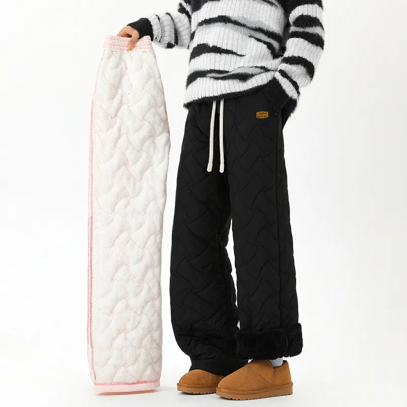 Qnxeey Casual Pants Unisex-11