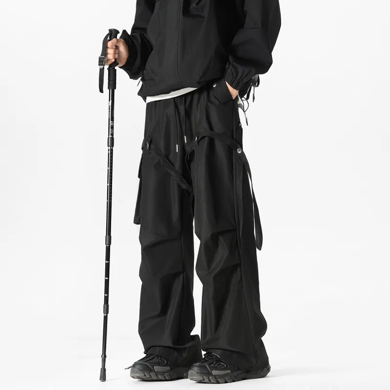 Qnxeey Cargo Pants Unisex-2