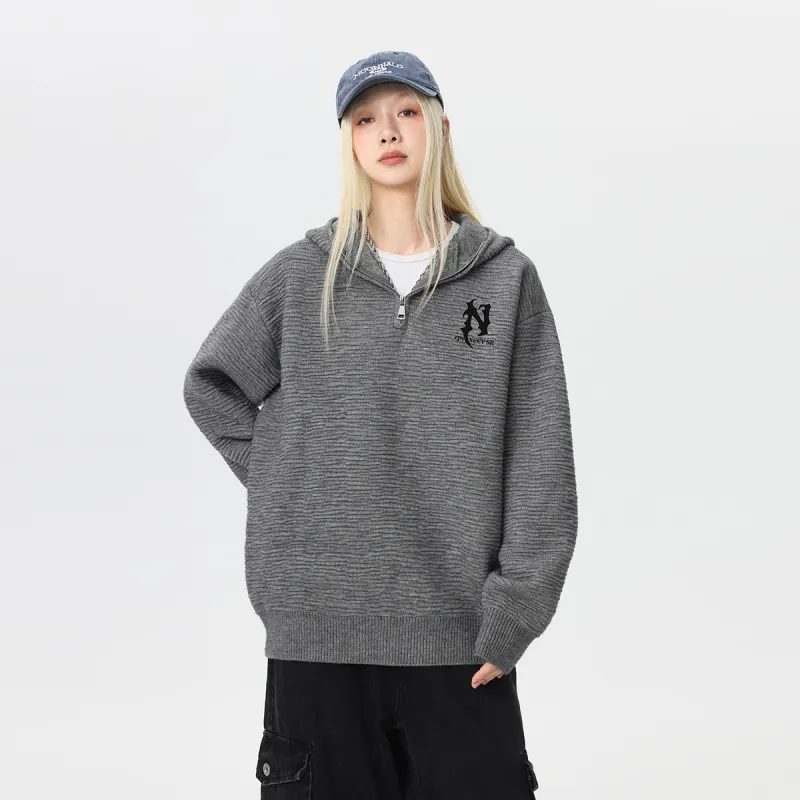 Qnxeey Sweaters Unisex-10