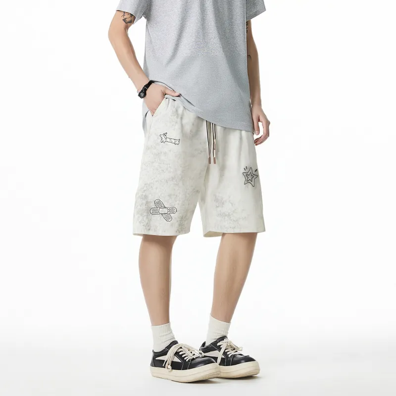 Qnxeey Casual Shorts Unisex-9