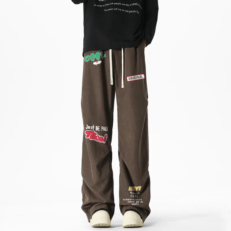 Qnxeey Casual Pants Unisex-37