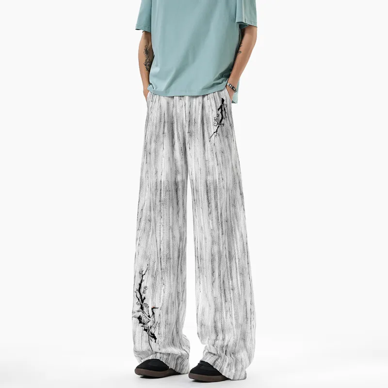 Qnxeey Casual Pants Unisex-5