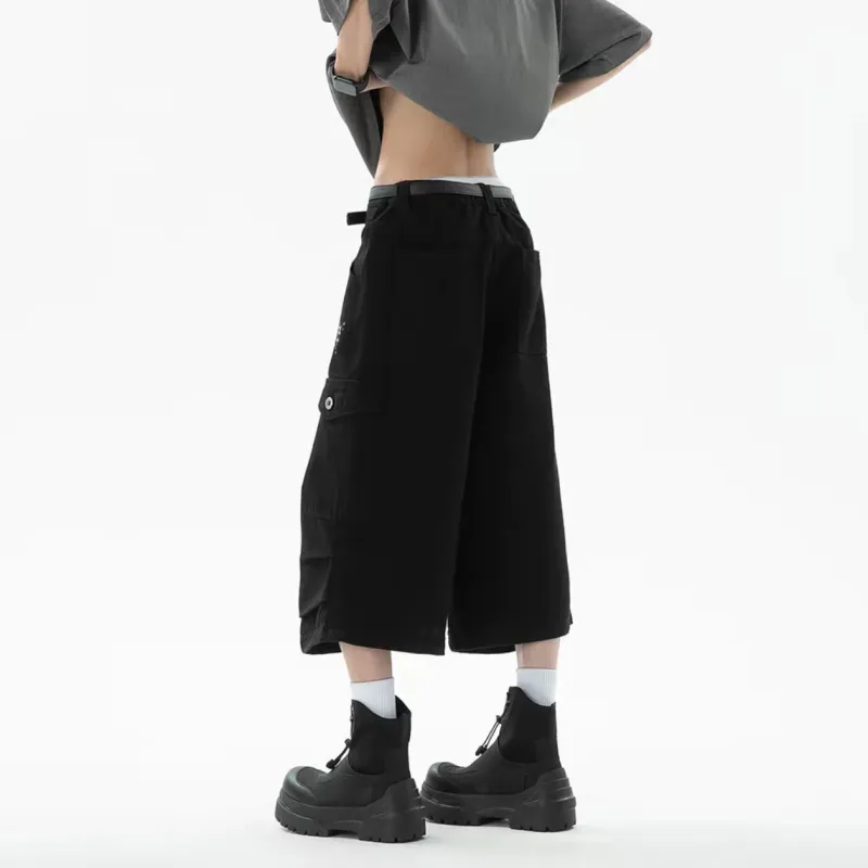 Qnxeey Casual Pants Unisex-33