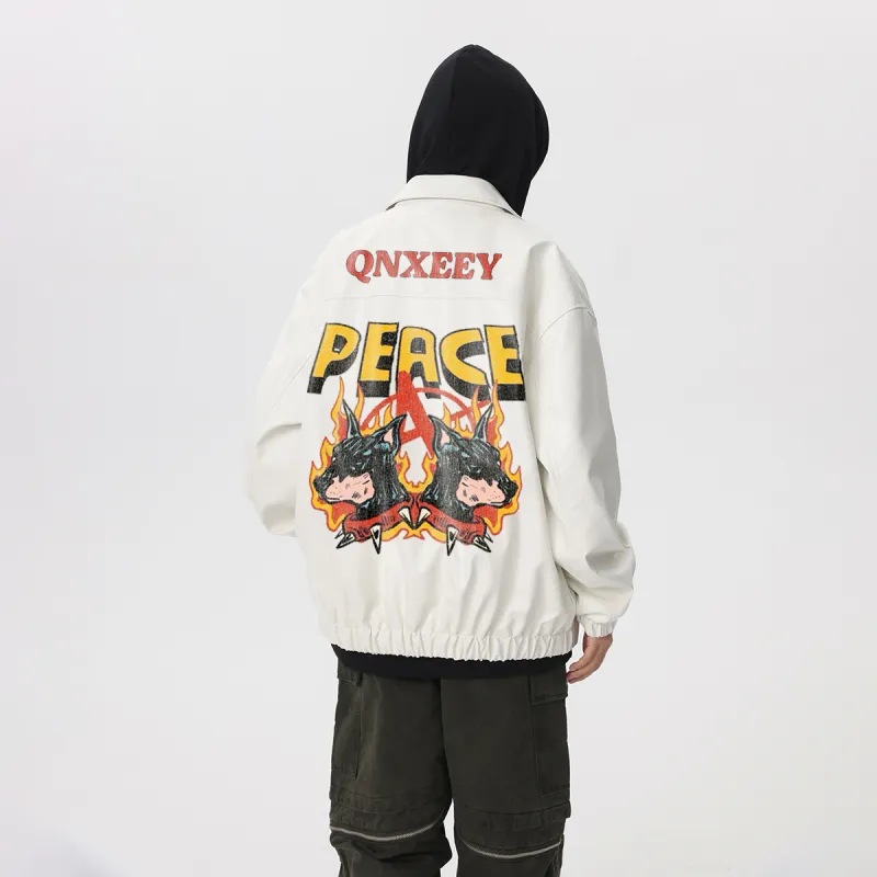 Qnxeey Jackets Unisex-4