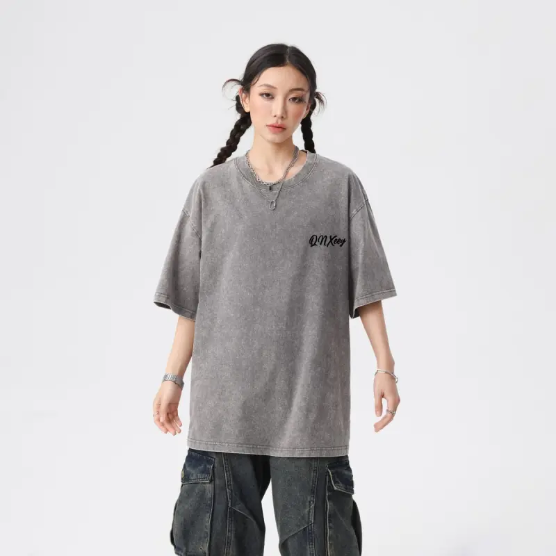 Qnxeey T Shirts Unisex-8