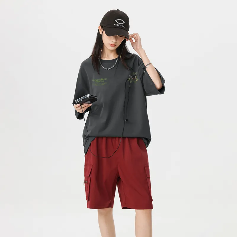 Qnxeey T Shirts Unisex-33