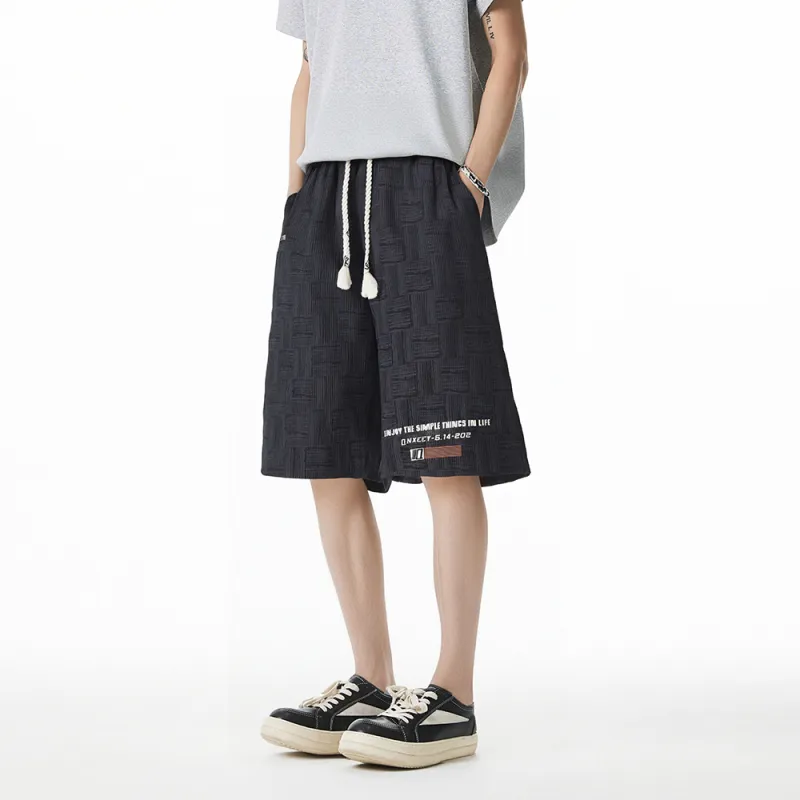 Qnxeey Casual Shorts Unisex-19