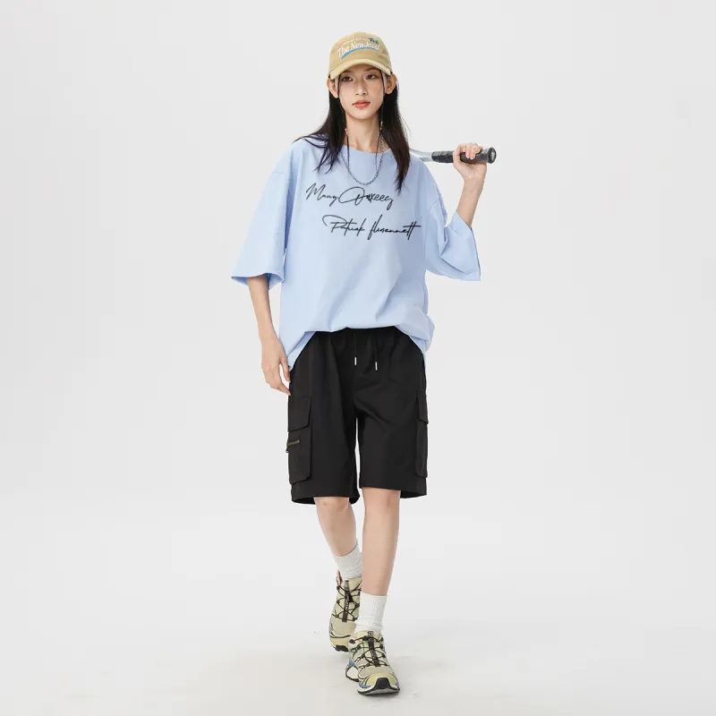 Qnxeey T Shirts Unisex-17