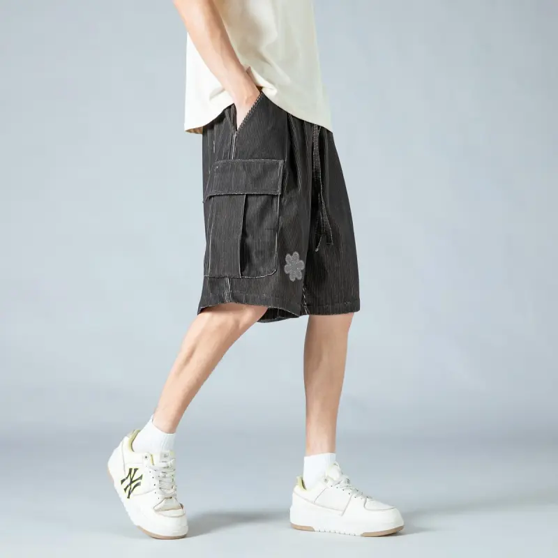 Qnxeey Casual Shorts Unisex-3