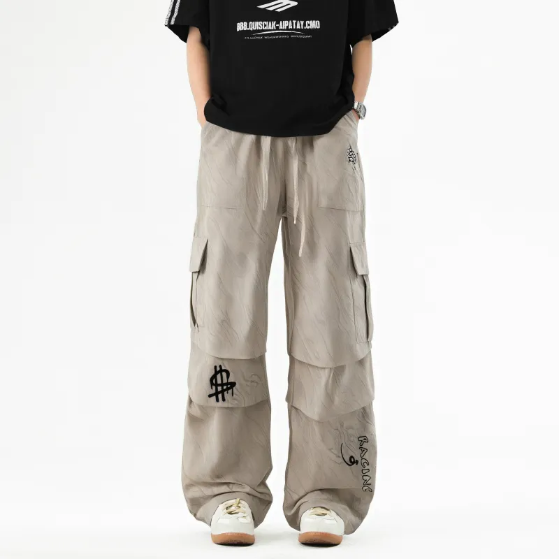 Qnxeey Cargo Pants Unisex-7