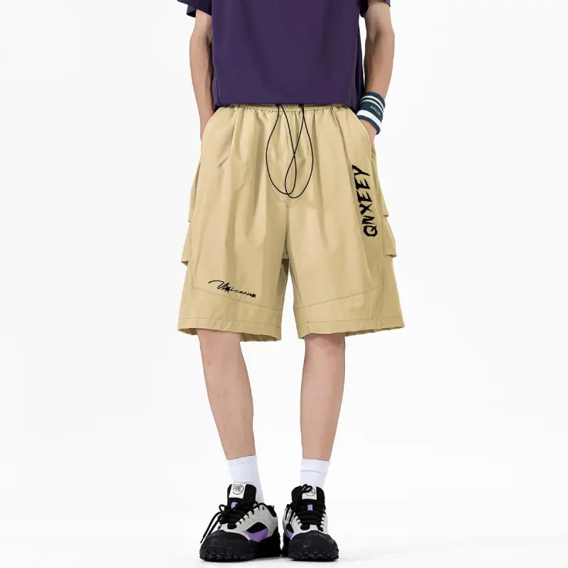 Qnxeey Casual Shorts Unisex-9