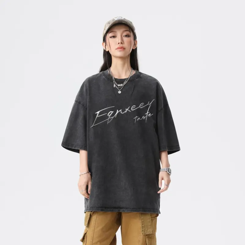 Qnxeey T Shirts Unisex-4