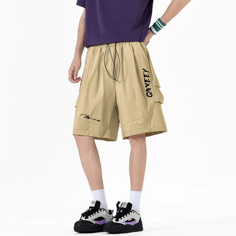 Qnxeey Casual Shorts Unisex-10