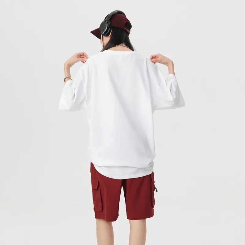 Qnxeey T Shirts Unisex-12