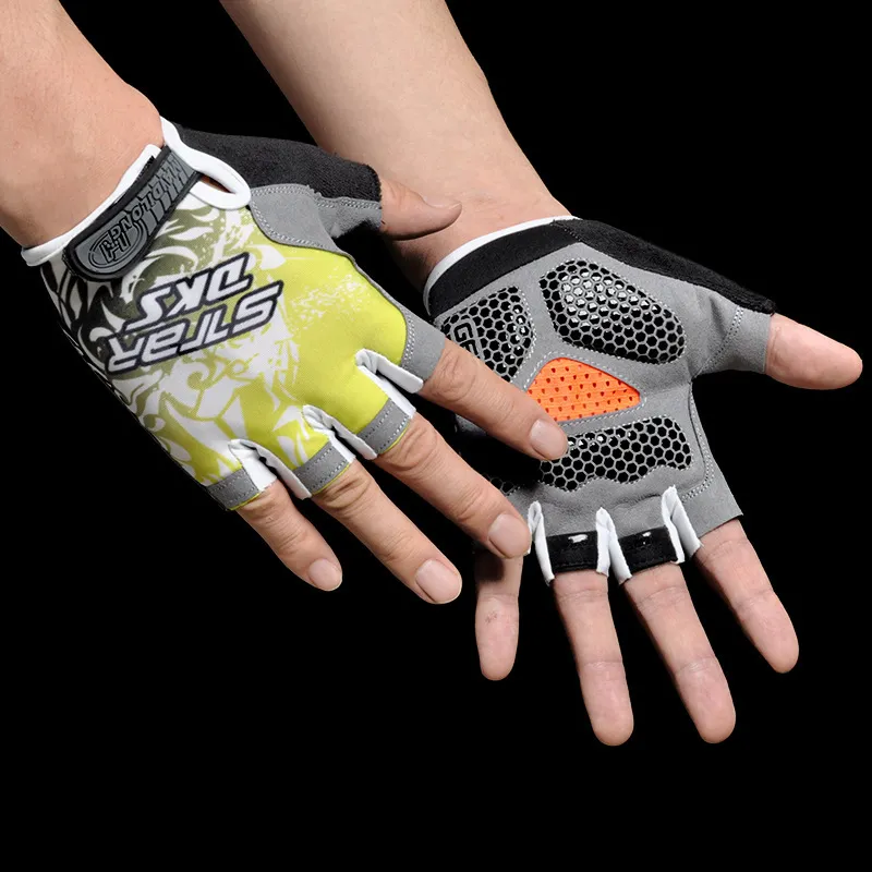 JIEKAI Cycling Gear Half Finger Gloves Unisex-2