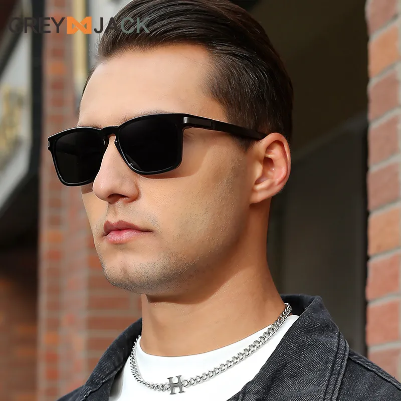 SOMAN TR/Memory Plastic Metal Irregular Shape Sunglasses Unisex-2
