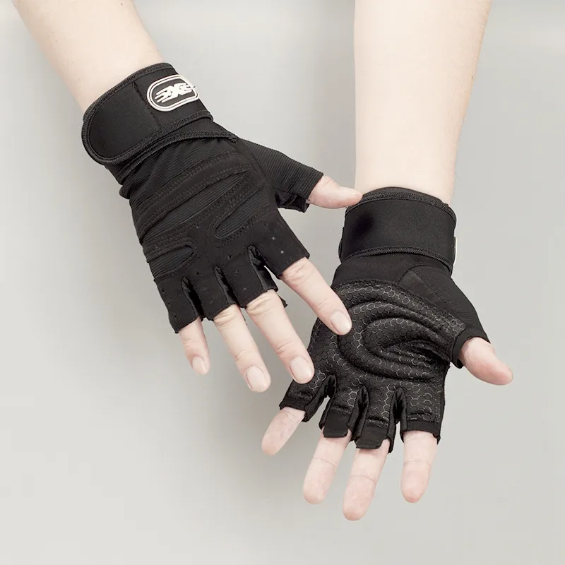 JIEKAI Cycling Gear Half Finger Gloves Unisex-1