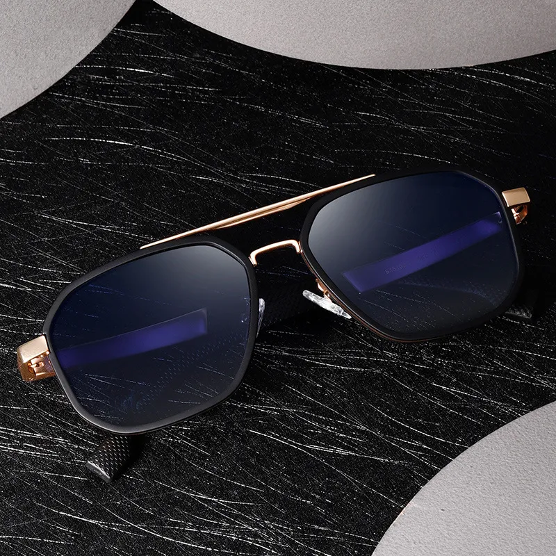 SOMAN Metal Round Sunglasses Unisex-2