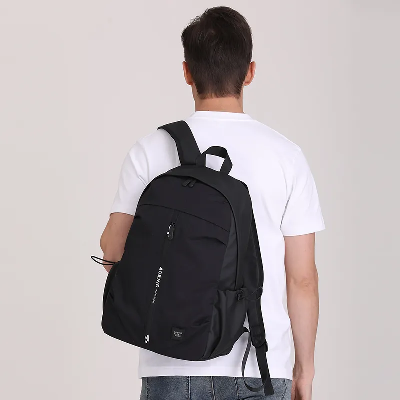AOKING AK Oxford Travel Bags Laptop Bags Backpack Medium Size Unisex Army Green/Black/Khaki-7