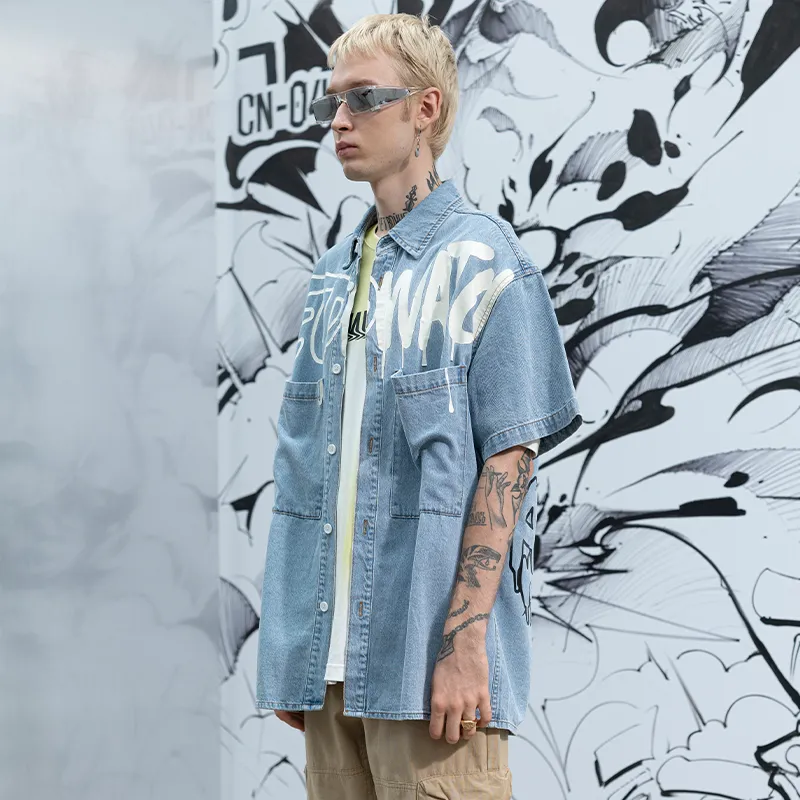Mishkanyc Shirt Unisex Light Blue-3