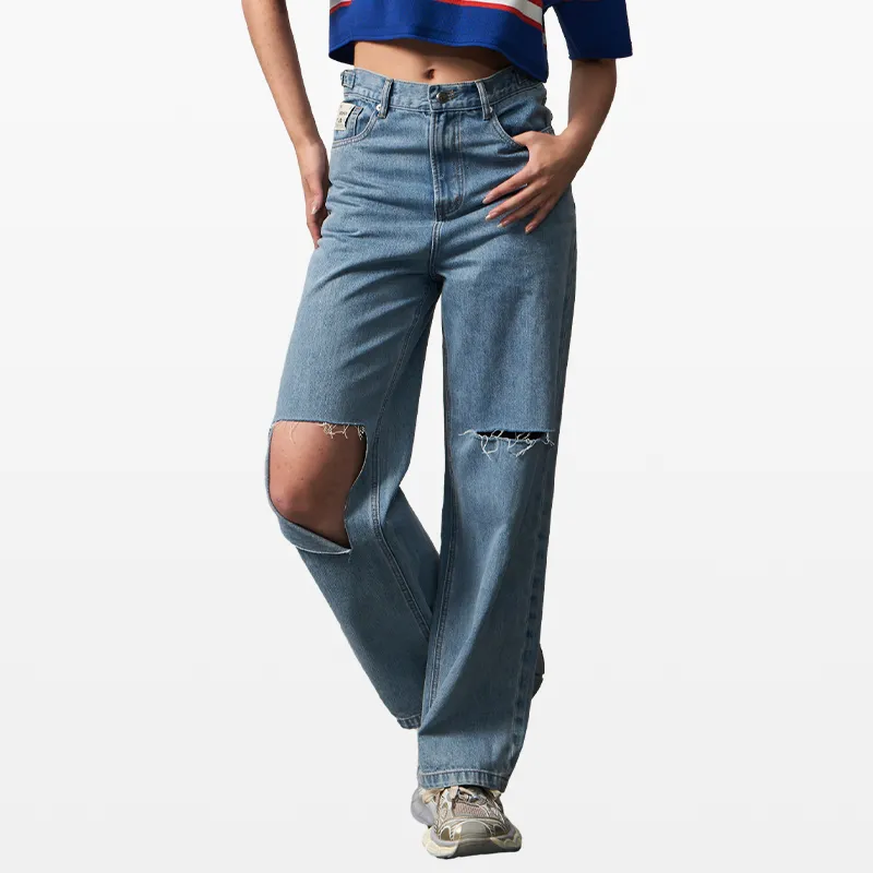 Mishkanyc Jeans Women's Light Blue-5