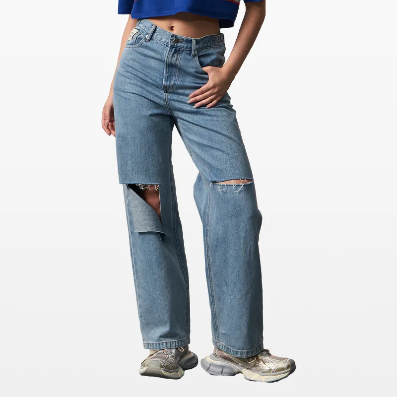 Mishkanyc Jeans Women's Light Blue-3