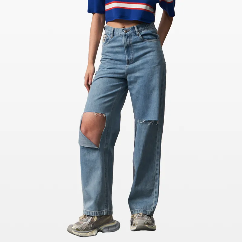 Mishkanyc Jeans Women's Light Blue-4