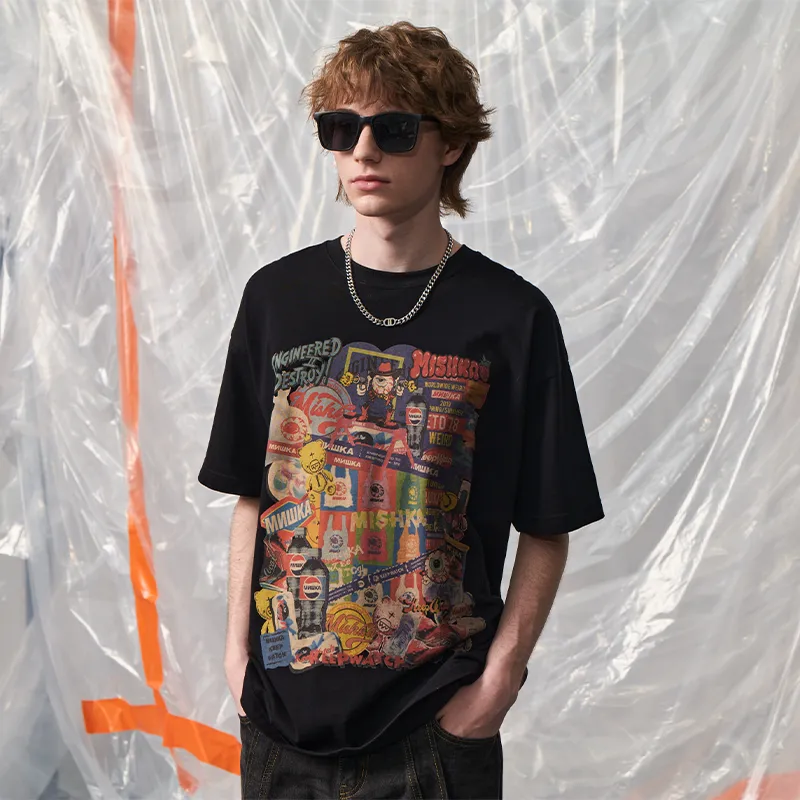 Mishkanyc Short Sleeved T Shirts Unisex-3