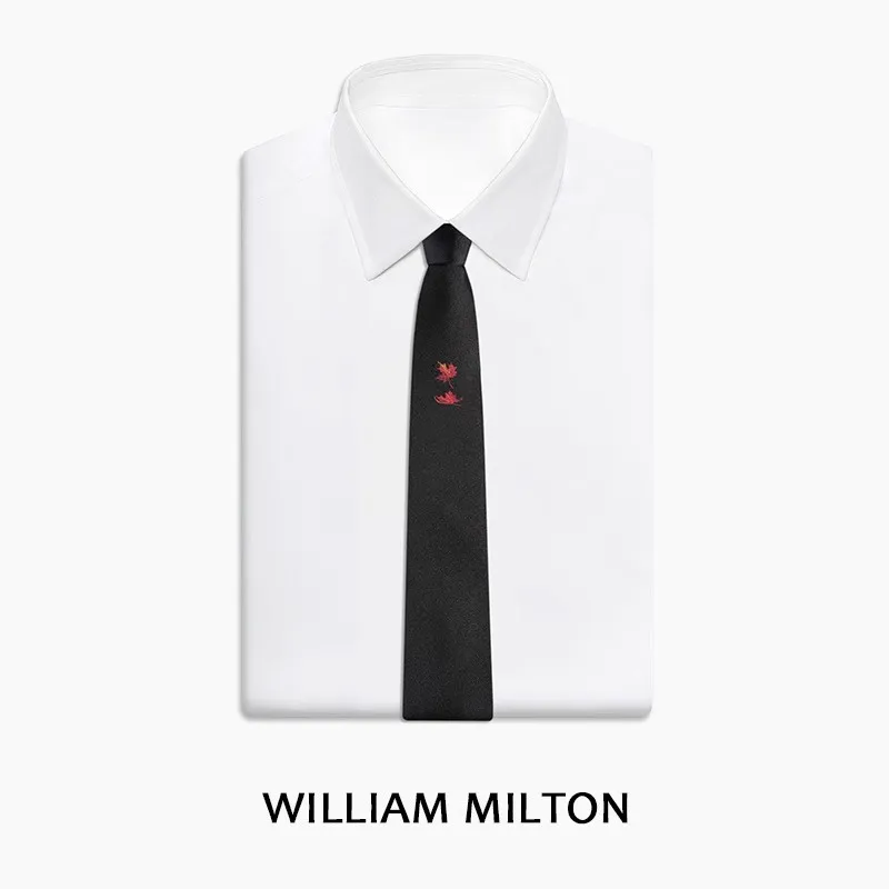WILLIAM MILTON Mulberry Silk Ties Men's-3