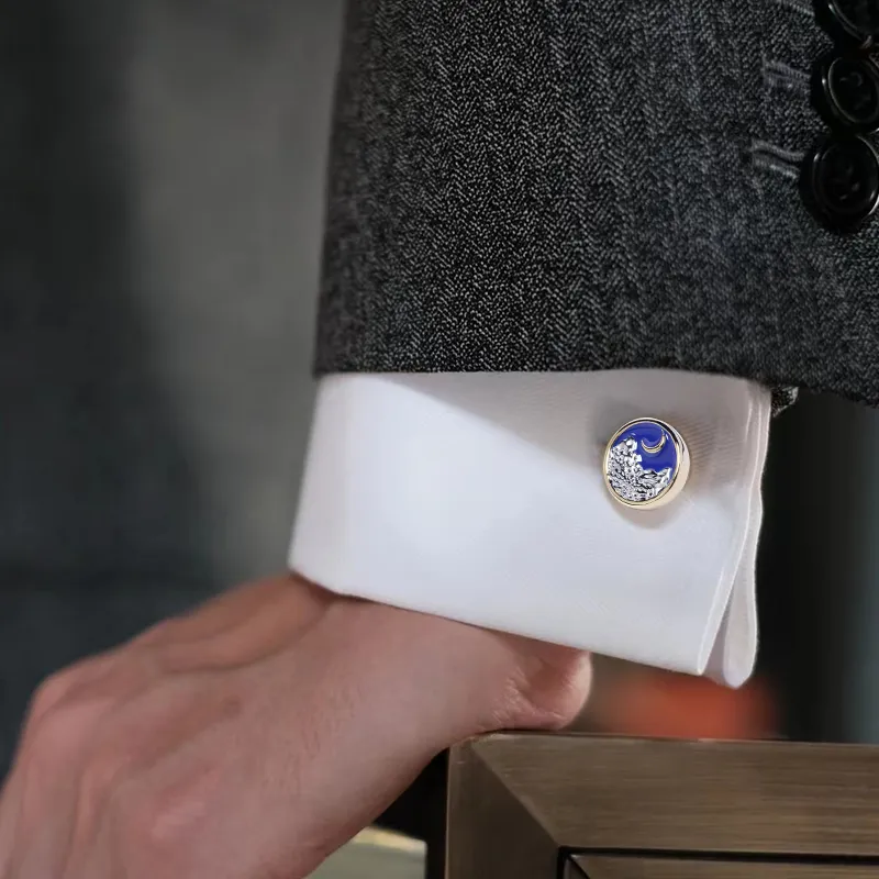 WILLIAM MILTON Cufflinks Men-4