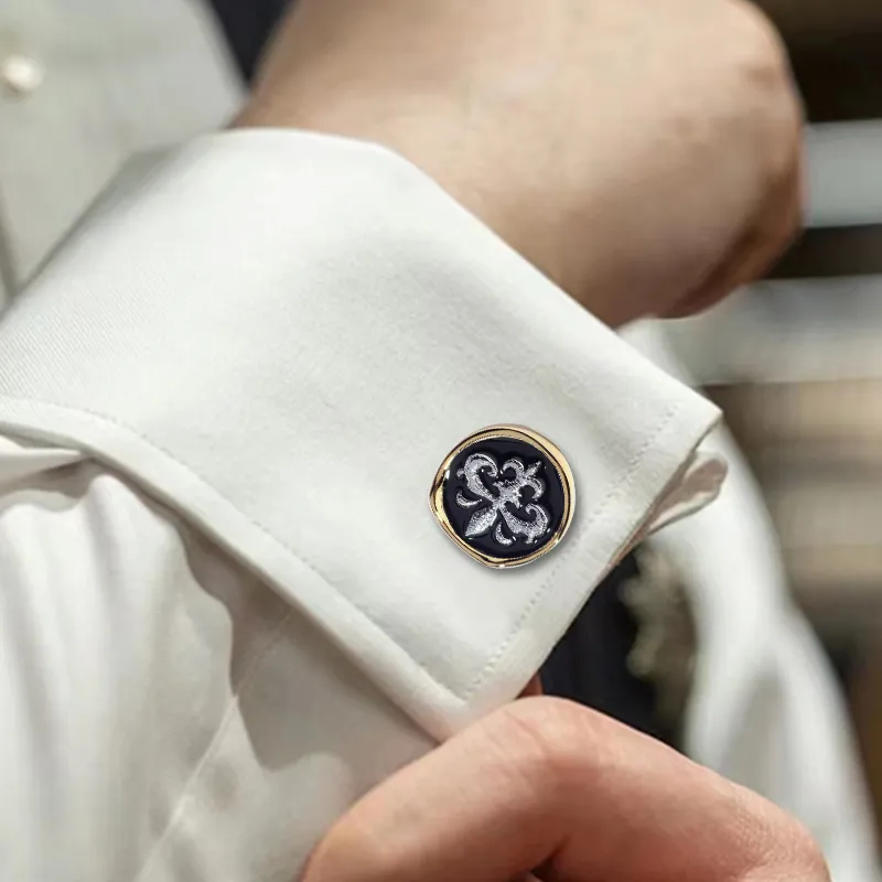WILLIAM MILTON Cufflinks Men-3